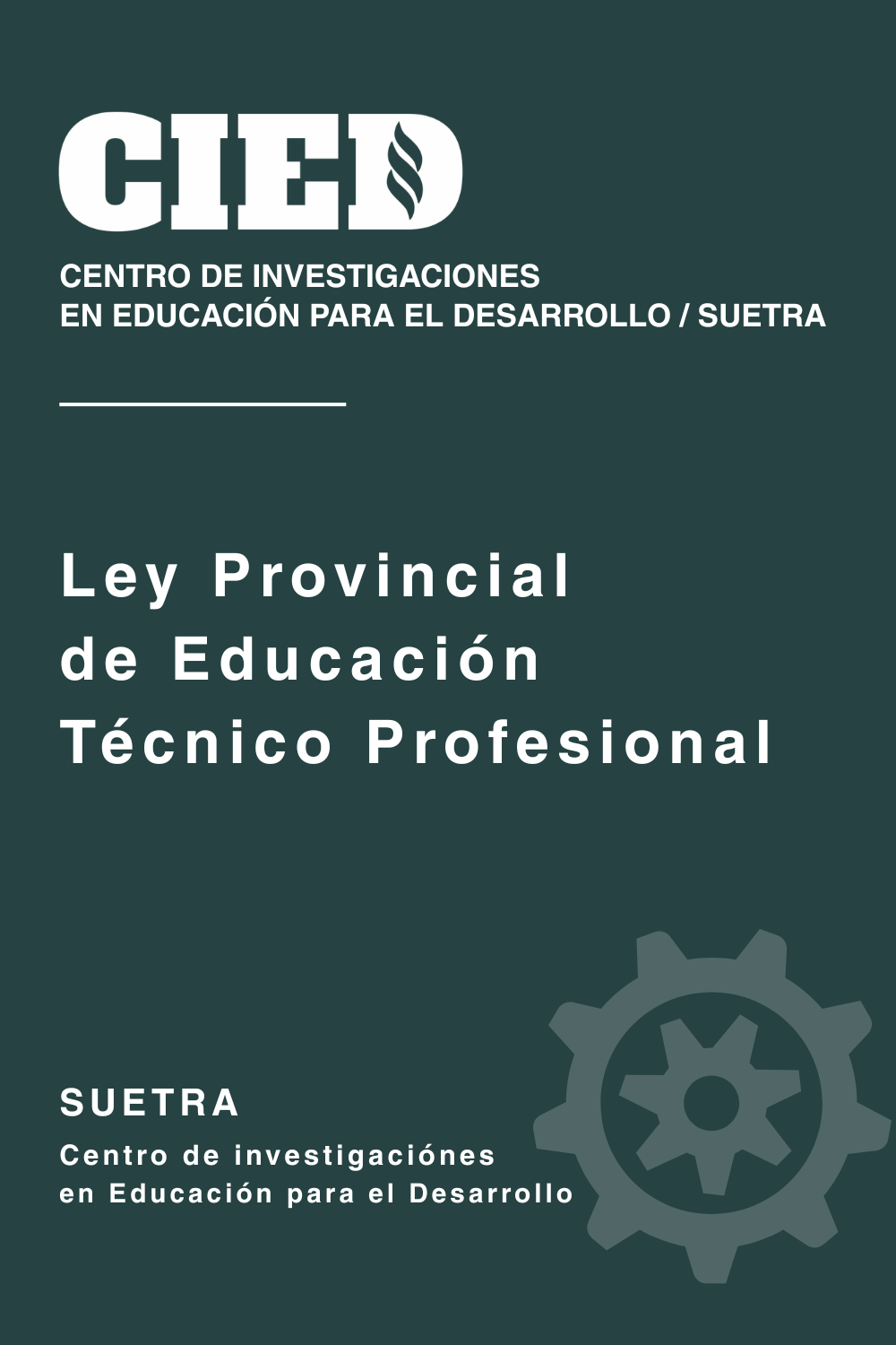 Ley Provincial de ETP